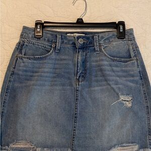 Denim Blue Skirt